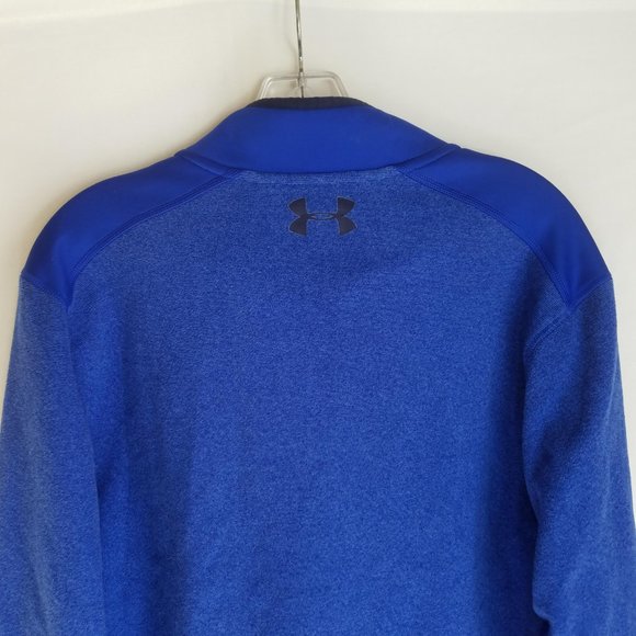 Under Armour Coldgear Infared 1/4 Zip Pullover Sweater Mens Size Large - Picture 6 of 6